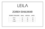 Zoreh Skinny Shalwar - LEILA