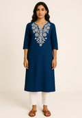 Neela Dori Kurta - LEILA